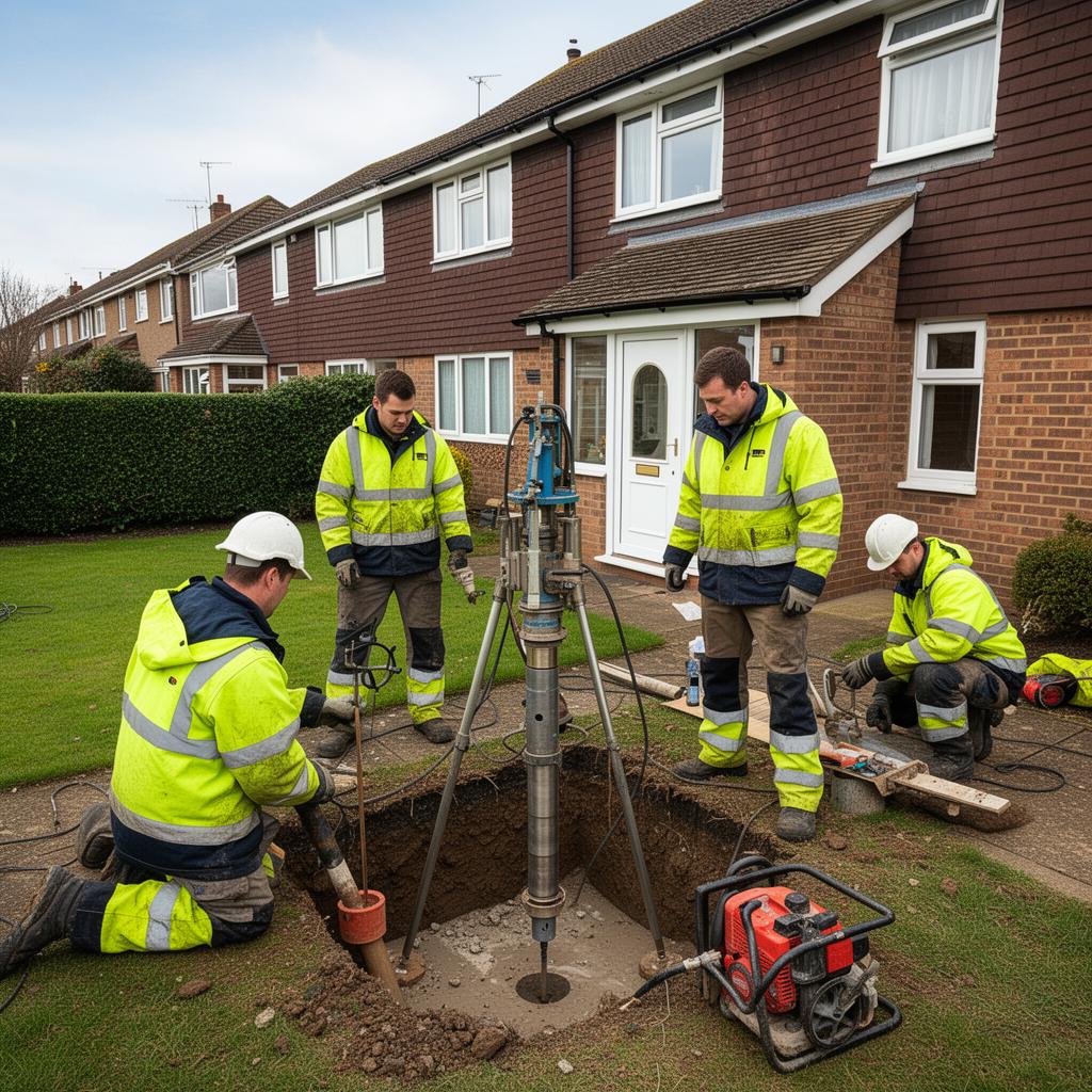 Surrey Subsidence team at work